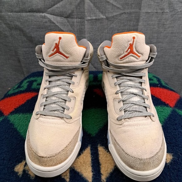 Nike Air Jordan 5 Retro SE AJ5 Craft Light Orewood Brown Men Size 10 Sneakers - Picture 3 of 16